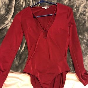 Long sleeve body suit